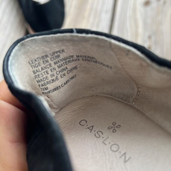 Caslon Rylee Black Suede Penny Loafer - Picture 5 of 6